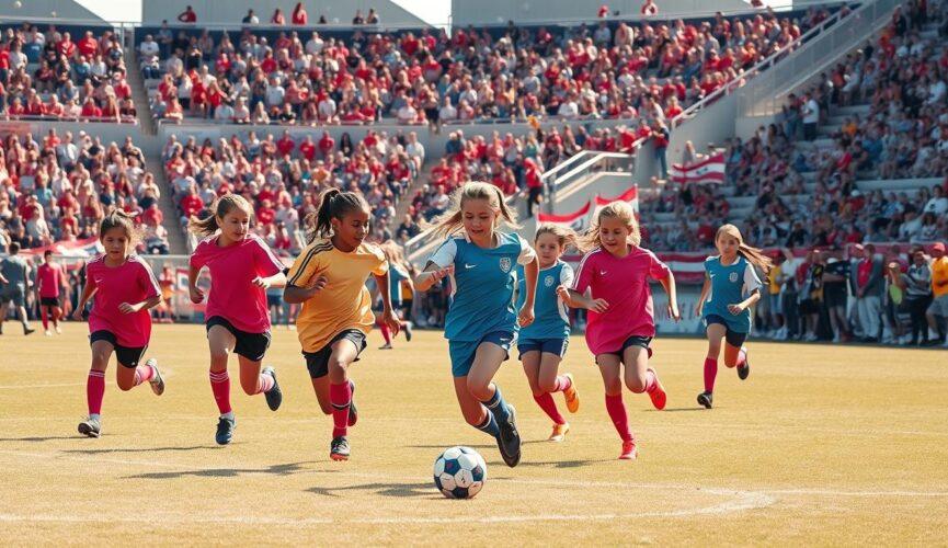 coverage of girls’ soccer tournaments